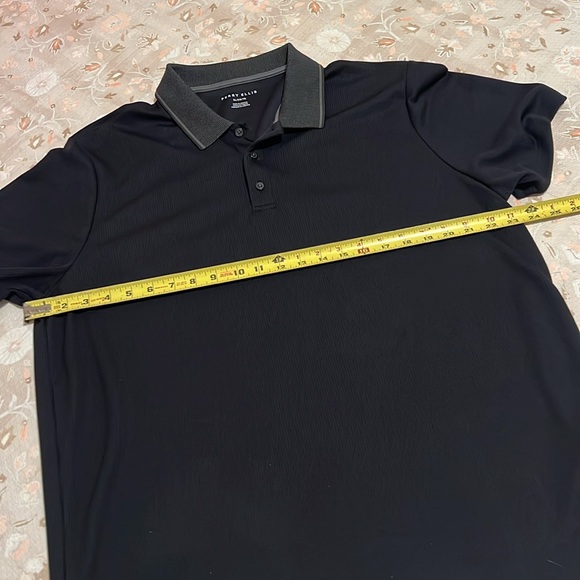 Perry Ellis‎ Men's Black Polo Shirt - Picture 5 of 11